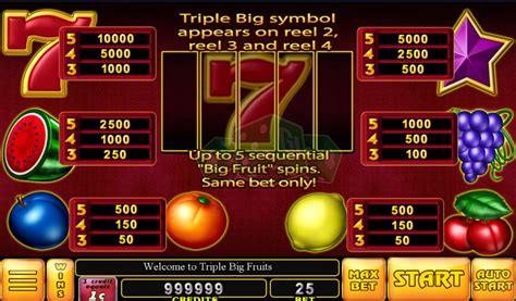 Triple Big Fruits 888 Casino
